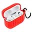 Футляр із карабіном Fashion Silicone Case Airpods Pro Red (35265_3345625) - мініатюра 3