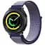 Ремінець BeWatch 22мм нейлоновий липучка для Xiaomi Amazfit Stratos/Pace/GTR 47/GTR 2 Темно Синій (1021398) - мініатюра 1