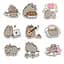 Стікерпак GeekLand Pusheen 45 штук (SP P 01) - мініатюра 2