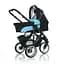 Універсальна коляска 2 в 1 ABC Design COBRA Turquoise-black (3882/212) - мініатюра 2