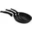 Набір 3шт сковорідок Royalty Line RL-FM3M-BLACK - мініатюра 1