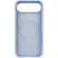 Чохол Epik Silicone Case Full Protective (AA) V2 with MagSafe для Apple iPhone 17 Air (6.5) Блакитний / Lilac Blue - мініатюра 3