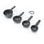 Набор мерных ложек KitchenAid Coreline серый 4 шт. (KQG058OHCGG) - миниатюра 5