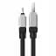 Кабель Baseus CoolPlay Series Fast Charging Cable USB to Lightning 2.4A 1m CAKW000401 Black - миниатюра 4