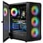 Корпус LogicConcept PORTOS MESH+GLASS ARGB fans 4x120mm BLACK без БП ATX - миниатюра 9