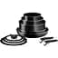 Набір посуду Tefal Ingenio Easy Cook & Clean 5 предметів чорний (L1539053) - мініатюра 1
