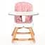 Стілець для годування Lorelli NAPOLI pink bears - мініатюра 3