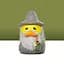 Фігурка Качка TUBBZ (Mini Edition) Володар кілець Гендальф Сірий Lord of the Rings Gandalf the Grey 4,5 см - мініатюра 3