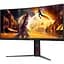 Монітор 34" AOC CU34G4 Curved UWQHD VA 180Hz (CU34G4) - мініатюра 2