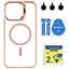 Чохол із підставкою MagSafe TPU PC Metal Stand Case Apple iPhone 15 Pro Max Pink - мініатюра 1
