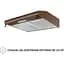 Вытяжка плоская Perfelli PL 5144 Dark BR LED - миниатюра 3