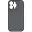 Чохол Epik Silicone Case Full Camera Protective (AA) NO LOGO для Apple iPhone 13 Pro Max (6.7) Сірий / Dark Gray - мініатюра 1