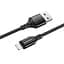 Кабель Borofone BX54 USB to Lightning 1 м чорний - мініатюра 1