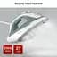 Праска Tefal Virtuo 30 2000 Вт 240 мл паровий удар 120 г постійна пара 27 г керамічна підошва біло-зелений - мініатюра 8