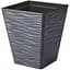 Горщик для квітів Form-Plastic Sahara квадро-40 41 л антрацит (3940-014) - мініатюра 1