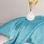 Простыня на резинке MirSon Satin Light Pro 10-008 Blue 60x120 см (2200010172492) - миниатюра 4