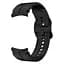 Ремінець силіконовий BeWatch NEO для Samsung Galaxy Watch 4/5/6 20 мм Чорний (gw01neo01) - мініатюра 3