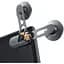 Автодержатель для Тесла Baseus T-Space Series Folding Metal Car Mount Magnetic серебристый - миниатюра 5
