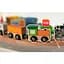 Дерев'яна залізниця Viga Toys Train Set 90 деталей (50998) - мініатюра 3