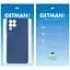 Чохол TPU GETMAN Liquid Silk Full Camera для Samsung Galaxy M33 5G Синій / Navy Blue - мініатюра 2
