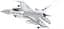Конструктор Самолет истребитель F-16AM Fighting Falcon COBI 5896 - миниатюра 3