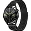 Ремінець 22 мм міланська петля BeWatch для Huawei Watch GT3 46mm Чорний (1020201.5U) - мініатюра 1