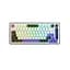 Клавіатура Hator Hellyberry HK75 Mechanical Linear RGB Wireless/Bluetooth/USB UA White/Violet (HK75_wireless) - мініатюра 1