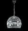 Стельова люстра E27 Splendid Ray L311/1L (26)(CR), 1 лампа, 45 см, золота та біла, кришталь, метал, сучасний стиль для дому - мініатюра 1