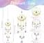 DEMIUKO Evil Eye Sun Catcher Кришталева підвісна прикраса Wind Chimes Sun Catchers Bead Prism Rainbow Maker Wall Pendant - мініатюра 2