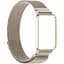 Ремешок-бампер DK для Xiaomi Mi Band 7 Pro Metal Milanese Loop Magnetic (ivory) - миниатюра 1
