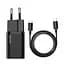 Адаптер мережевий BASEUS Type-C to Type-C Cable Super si Quick Charger |1Type-C, 3A/25W, PD/QC| (TZCCSUP-L02) - мініатюра 1
