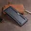 Горизонтальний тонкий гаманець зі шкіри унісекс ST Leather 19324 чорний - мініатюра 7
