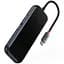 Хаб Baseus AcmeJoy 5-Port Type-C HUB to HDXiaomi*1+USB3.0*2+USB2.0*1+Type-C PD&Data *1 WKJZ010213 Dark Grey - мініатюра 2