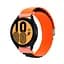 Браслет для Huawei Watch GT2GT3 42mm - оранжево-чорний Watchbands NormalCloth Wave ширина кріплення 20мм нейлоновий (W26-2WB73435906) - мініатюра 2
