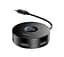 USB-хаб Baseus Airjoy round box HUB adapterType-C to USB3.0*1+USB2.0*3 10cm CAHUB-G01 Black - мініатюра 6