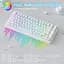 Игровая магнитная клавиатура Attack Shark X82 Pro / Три режима подключения / Magnetic Switch / White - миниатюра 6