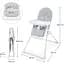 Стільчик для годування Kinderkraft Binci Light Grey (KHBINC00LGR0000) - мініатюра 5