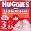 Набор подгузники-трусики для девочек Huggies Pants Little Movers 3 (6-11 кг) 116 шт. - миниатюра 1