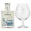 Коньяк Antarctica Godet Icy White, 40%, 0,5 л, в подарочной упаковке с бокалом - миниатюра 5
