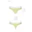 Спортивные трусики-стринги Passion PS007 Panties yellow L - миниатюра 4