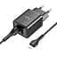 Адаптер мережевий HOCO Lightning Cable Maker dual port charger set N25 комплект 2 USB чорний - мініатюра 8
