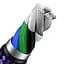 Кабель Baseus Cafule Metal Type-C to Lightning PD 20W (1m) purple (CATLJK-A05) - мініатюра 2