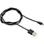 Дата кабель USB 2.0 AM to Lightning 1.0m MFI Black Canyon (CNS-MFICAB01B) - мініатюра 1