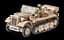 Конструктор COBI Германия полуторный автомобиль Sd.Kfz10 DEMAG D7 1:35 2273 - миниатюра 2