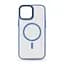 Чехол для Apple iPhone 15, Uniq MagCase, голубой, противоударный, панель-накладка с магсейф, ударопрочный TPU+PC, с магнитом MagSafe, поддержка полноценной беспроводной зарядки, ArmorStandart (ARM75331) - миниатюра 1
