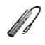 Хаб USB-C ArmorStandart Type-C to 4USB Grey (ARM69364) - мініатюра 1