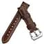 Кожаный ремешок Primolux F001 Steel buckle для часов Samsung Galaxy Watch 3 45 мм (SM-R840) Brown - миниатюра 1