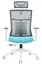 Офісне крісло OfficePro Balance OC550-W-DG-BL (OC550-W-DG-BL) - мініатюра 2