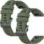 Ремінець DK CDK для Garmin Quatix 3 26mm Silicone Sport Band Classic 2 шт. (015187) (green) - мініатюра 1