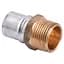 Муфта із зовнішньою різьбою прес APE AP 101 1″х26 000002181 - мініатюра 2